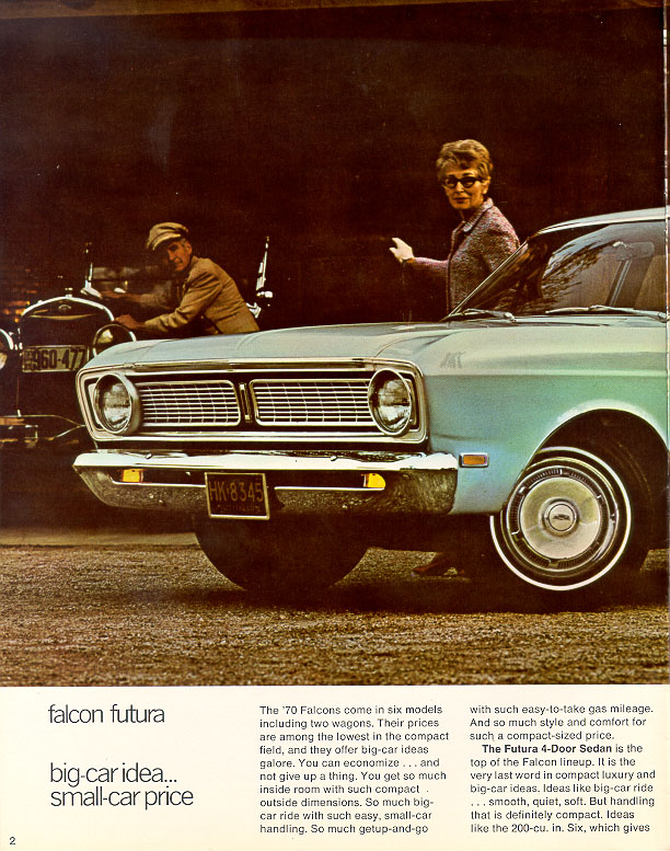 1970 Ford Falcon Brochure Page 1